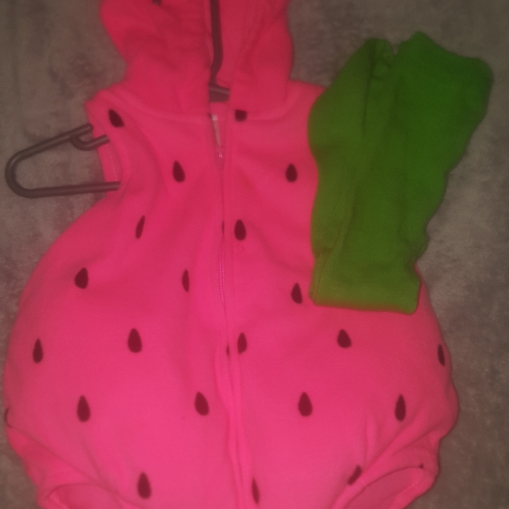 Infant Pink strawberry costume